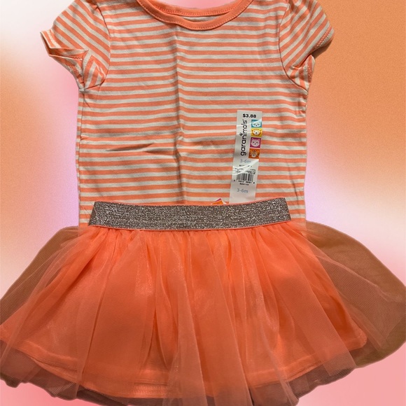 Orange Tutu set - Picture 1 of 4